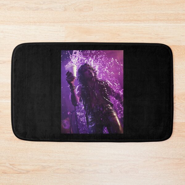 Item preview, Jim Morrison Purple Splash Pop Art designed and sold by WockWave.