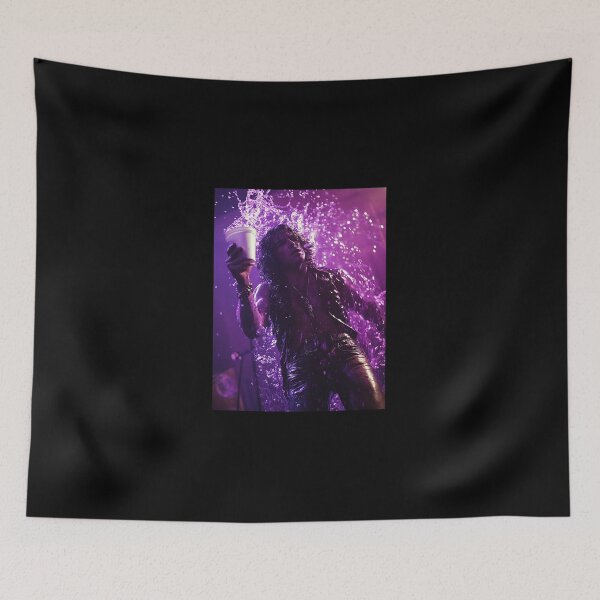 Item preview, Jim Morrison Purple Splash Pop Art designed and sold by WockWave.