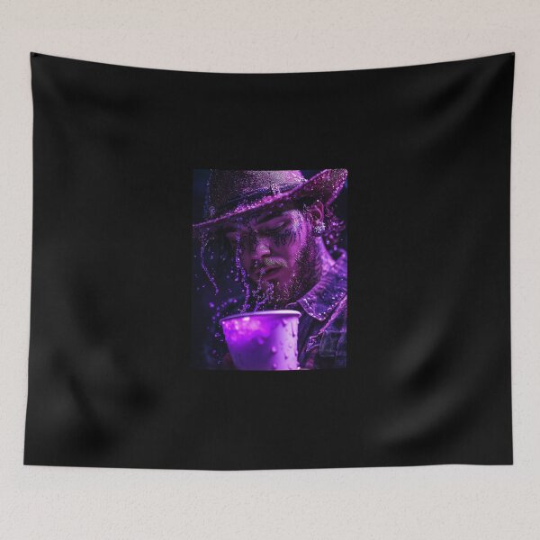 Item preview, Post Malone Purple Drink Pop Culture Art designed and sold by WockWave.