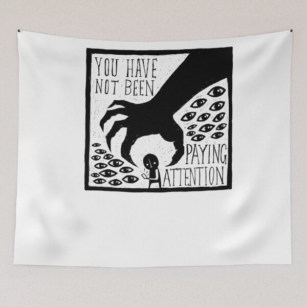 Item preview, You Have Not Been Paying Attention - 2+2=5 - Illustrated Lyrics designed and sold by bangart.