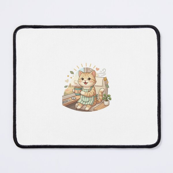 Item preview, Cat Drinking Coffee on Train Journey – Cozy Travel Window Story Sticker designed and sold by wildbest.