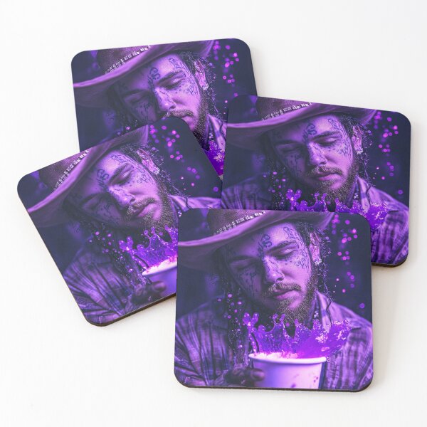 Item preview, Post Malone Purple Lean Cinematic Art designed and sold by WockWave.