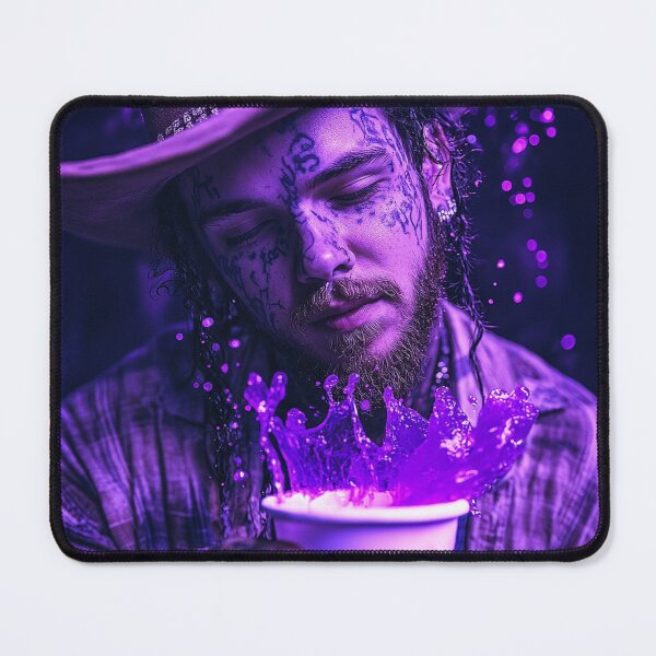 Item preview, Post Malone Purple Lean Cinematic Art designed and sold by WockWave.