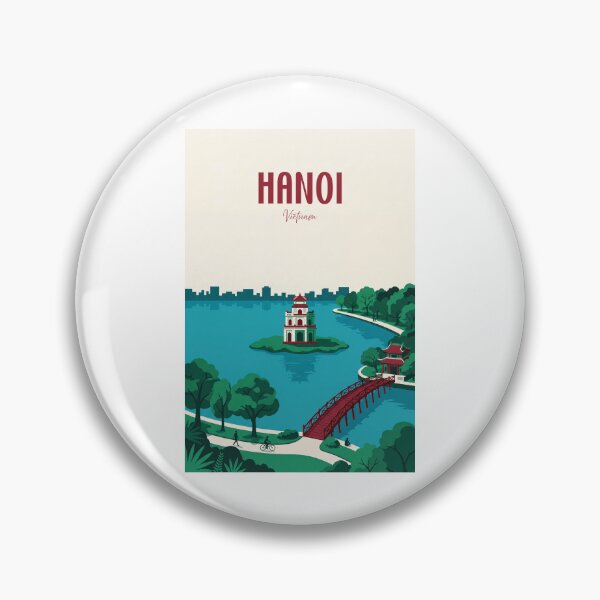 Item preview, Hanoi Vietnam Vintage designed and sold by NeuralVibe.