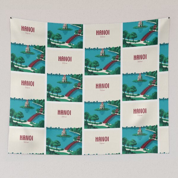 Item preview, Hanoi Vietnam Vintage designed and sold by NeuralVibe.