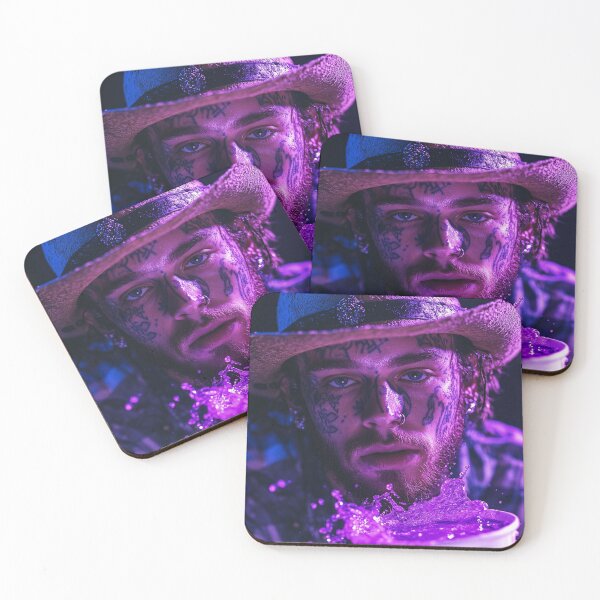 Item preview, Post Malone Purple Drip Art Print designed and sold by WockWave.