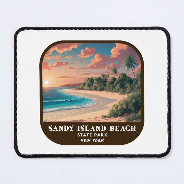 Item preview, Sandy Island Beach State Park (New York) designed and sold by RabbitK.