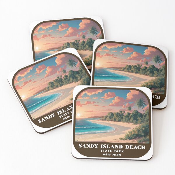 Item preview, Sandy Island Beach State Park (New York) designed and sold by RabbitK.