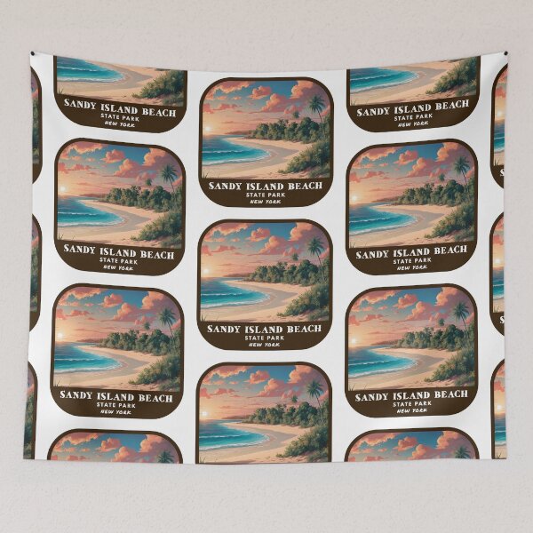 Item preview, Sandy Island Beach State Park (New York) designed and sold by RabbitK.