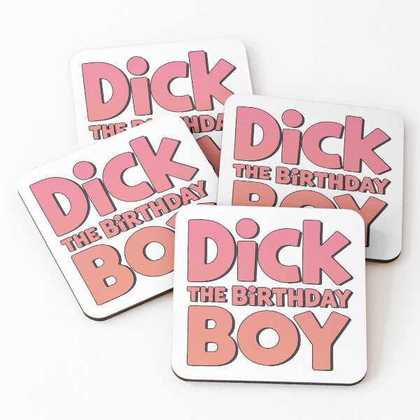 Item preview, Dick The Birthday Boy designed and sold by graphic-genie.