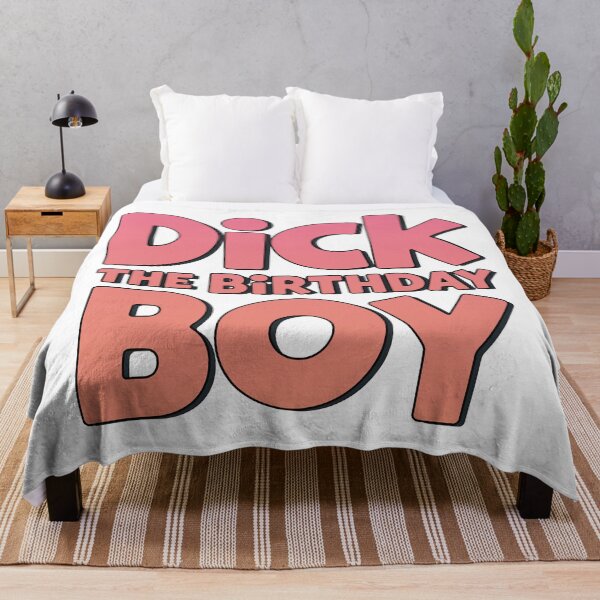 Item preview, Dick The Birthday Boy designed and sold by graphic-genie.