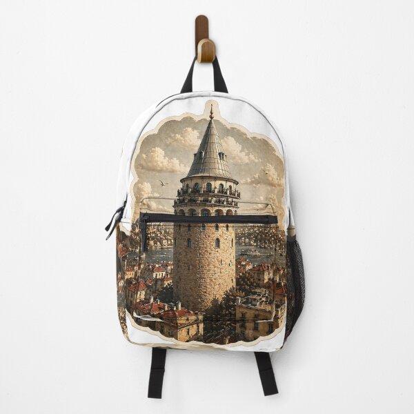 Item preview, Vintage Galata Tower Istanbul Travel designed and sold by AmJoJoe.