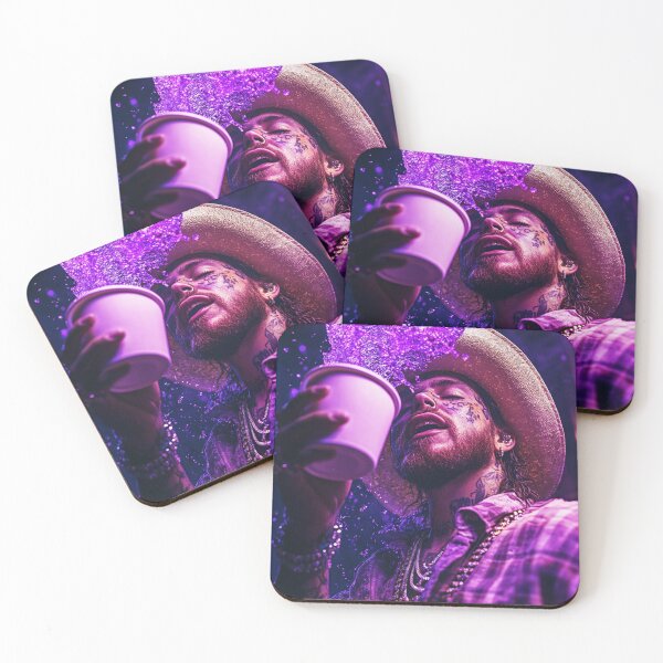 Item preview, Post Malone Purple Lean Cinematic Art designed and sold by WockWave.