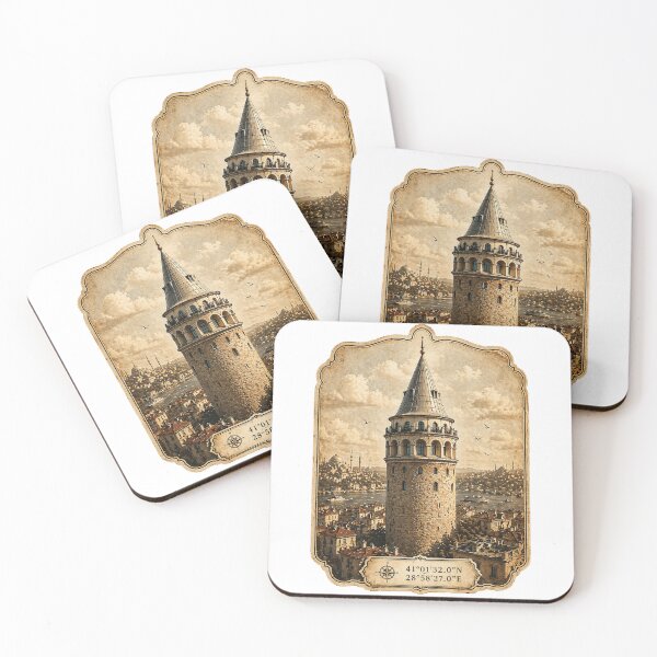 Item preview, Copy of Vintage Galata Tower Istanbul Travel designed and sold by AmJoJoe.