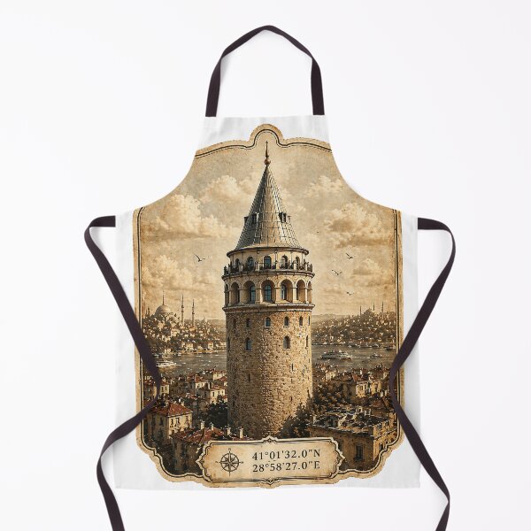 Item preview, Copy of Vintage Galata Tower Istanbul Travel designed and sold by AmJoJoe.