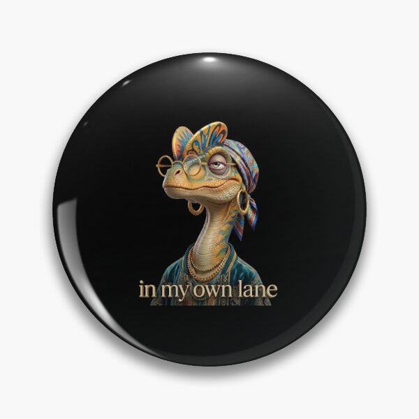 Item preview, Inspired Dilophosaurus In My Own Lane Mood designed and sold by TheCalmEdit.