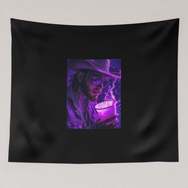 Item preview, Post Malone Purple Chemical Splash Art designed and sold by WockWave.
