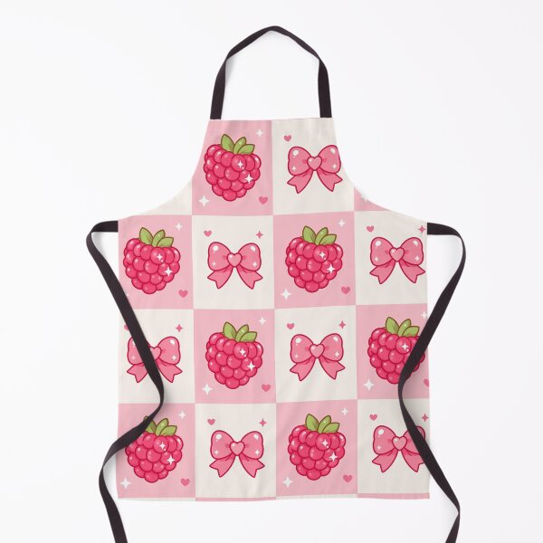 Item preview, Coquette Pattern of Raspberries and Pink Bows designed and sold by EsenciaZen.