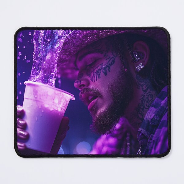 Item preview, Post Malone Purple Drink Pop Culture Art designed and sold by WockWave.