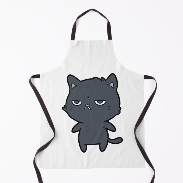 Item preview, Grumpy Cartoon Cat Minimal Cute Character designed and sold by littleflabby.