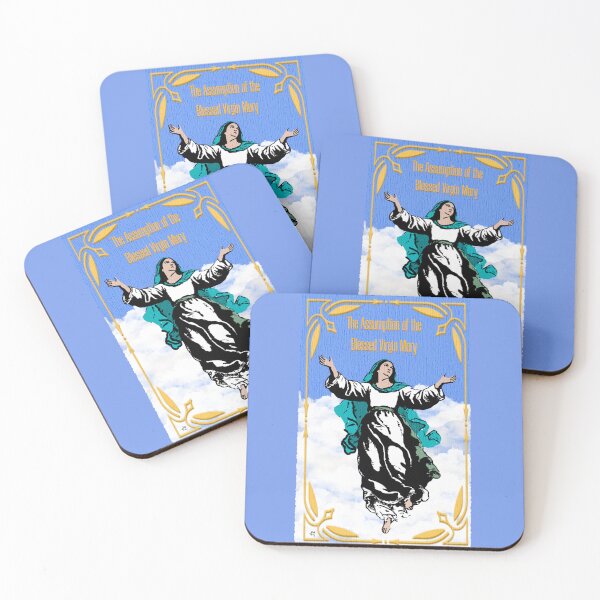Item preview, The Assumption of the Blessed Virgin Mary designed and sold by HappyRandomArt.