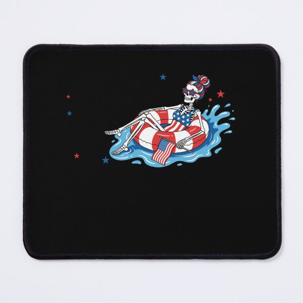 Item preview, Women 4th of July Skeleton Pool Party designed and sold by KroghDs.