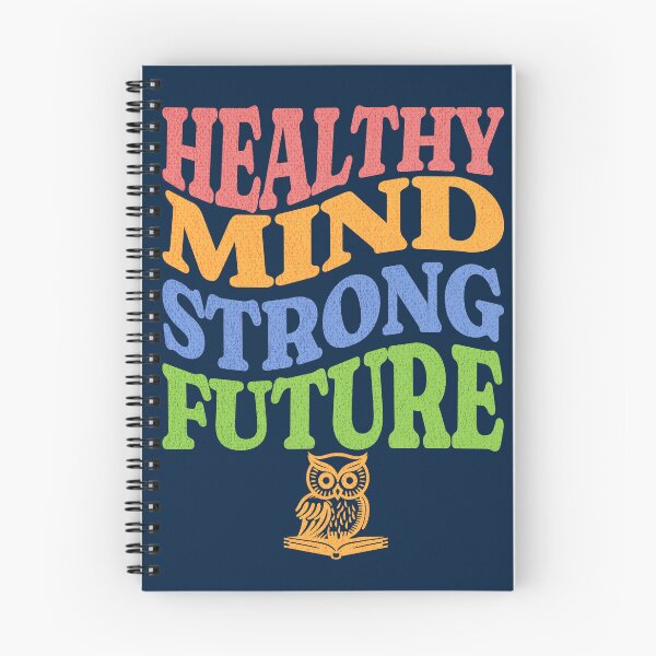 Item preview, Healthy Mind Strong Future Teacher Shirt Inspirational Education Quote Retro Owl Design designed and sold by Negisandeep studio.