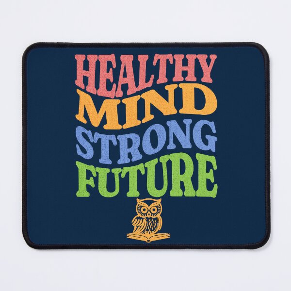 Item preview, Healthy Mind Strong Future Teacher Shirt Inspirational Education Quote Retro Owl Design designed and sold by Negisandeep studio.