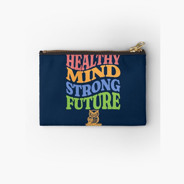 Item preview, Healthy Mind Strong Future Teacher Shirt Inspirational Education Quote Retro Owl Design designed and sold by Negisandeep studio.