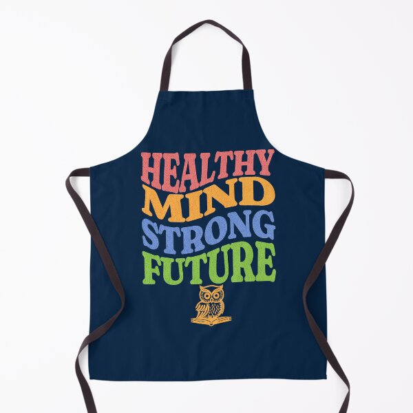 Item preview, Healthy Mind Strong Future Teacher Shirt Inspirational Education Quote Retro Owl Design designed and sold by Negisandeep studio.