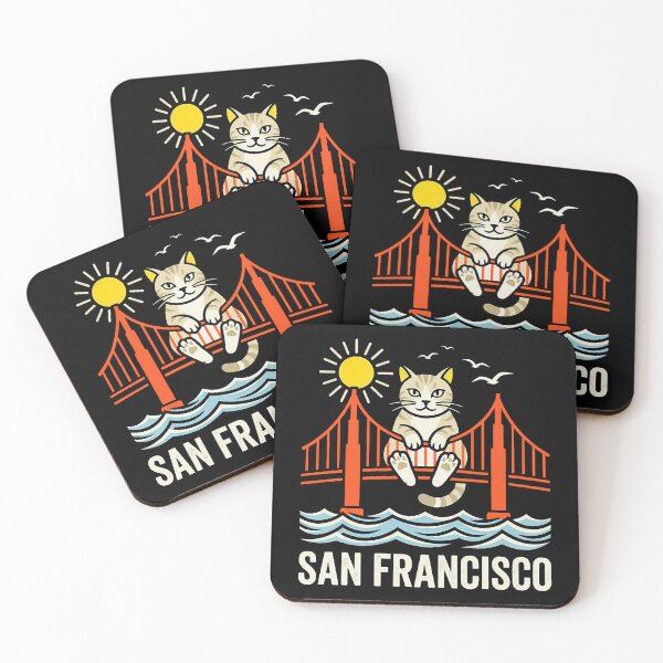 Item preview, Project Hail Mary - Ryland Grace - San Francisco Cat - Golden Gate Bridge Cat , Funny Travel Cat  designed and sold by ElroyOndric.