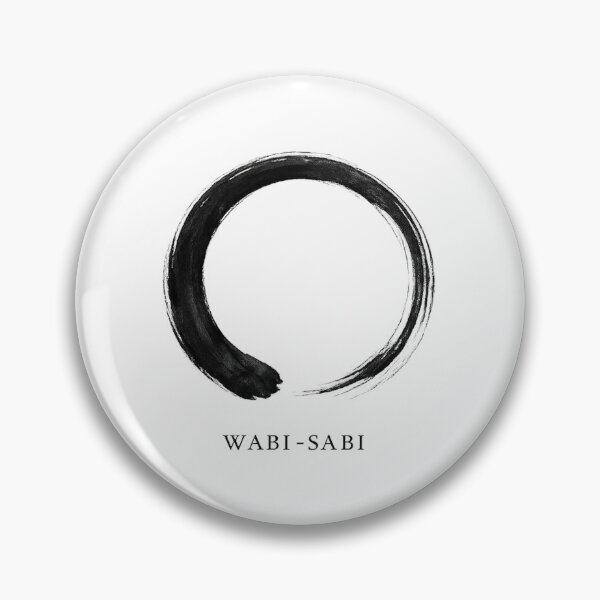 Item preview, WABI-SABI Enso Circle Minimalist Design | Zen Japanese Ink Art  designed and sold by maaameee.