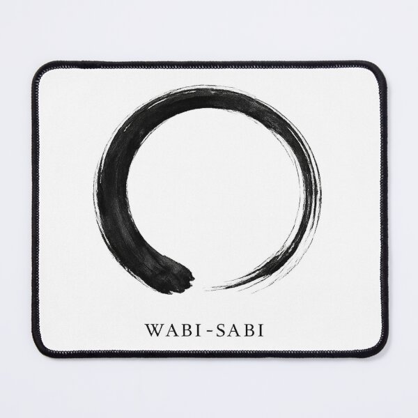 Item preview, WABI-SABI Enso Circle Minimalist Design | Zen Japanese Ink Art designed and sold by maaameee.