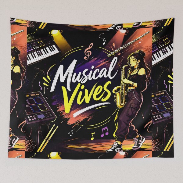Item preview, Musical Vives  designed and sold by AwesomeDigiShop.