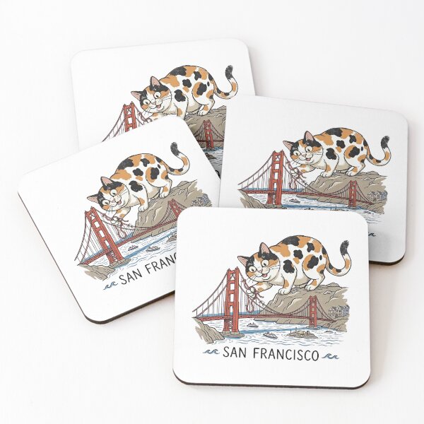 Item preview, Project Hail Mary - Ryland Grace - San Francisco Cat - Golden Gate Bridge Cat , Funny Travel Cat  designed and sold by ElroyOndric.