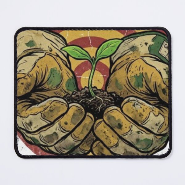 Item preview, Garden Guerilla - Retro Punk Gardening Comic Style designed and sold by InnerwayStudio.