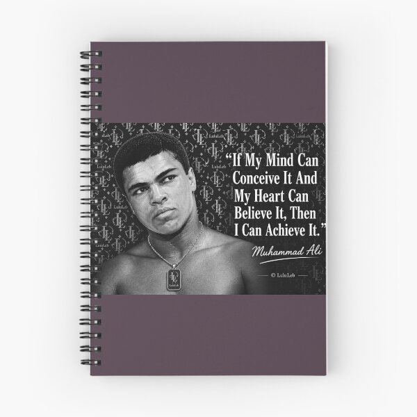 Item preview, Muhammed Ali Timeless Quote designed and sold by LuluLeb.