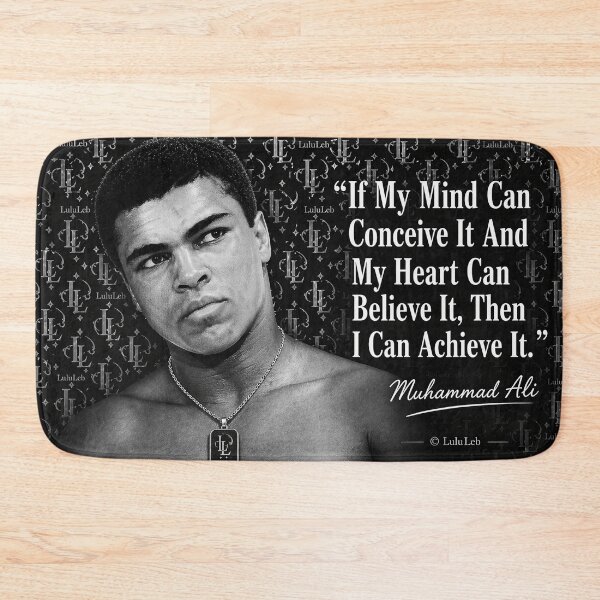 Item preview, Muhammed Ali Timeless Quote designed and sold by LuluLeb.