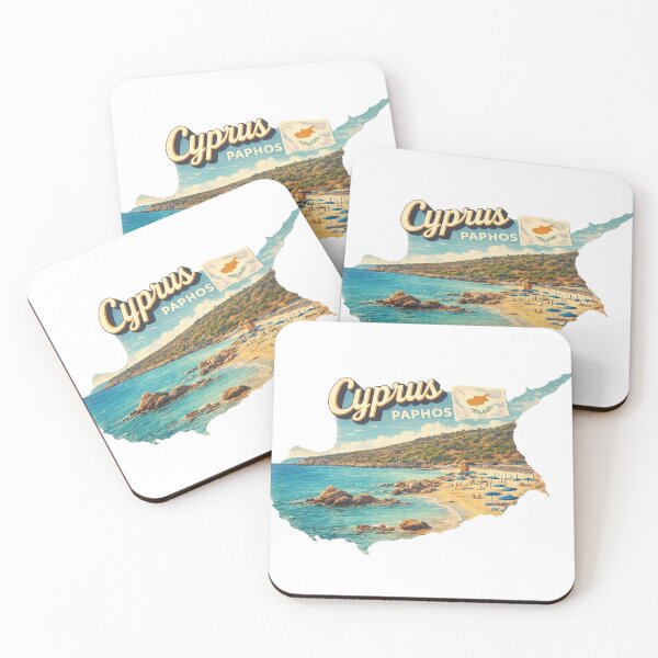 Item preview, Cyprus Greece Travel Art Emblem designed and sold by ryanapples2.