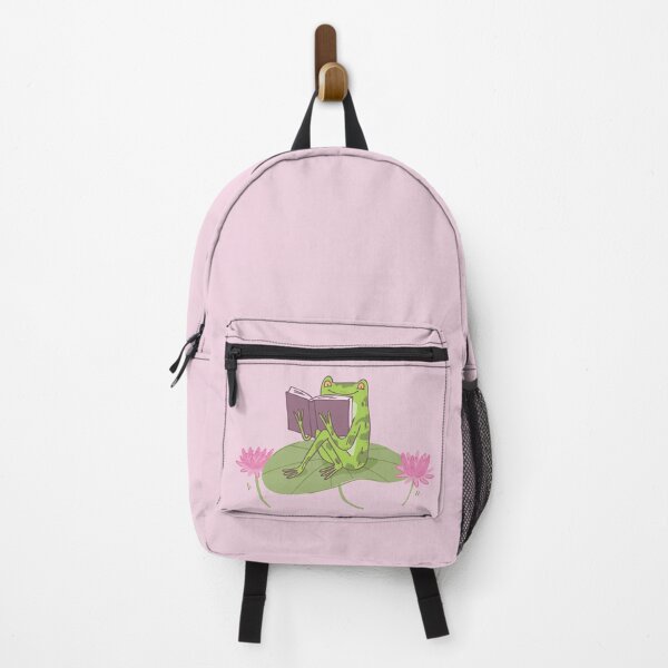 Item preview, Cute Frog Reading Book – Funny Book Lover Sticker, Frog Illustration designed and sold by anyramagic.