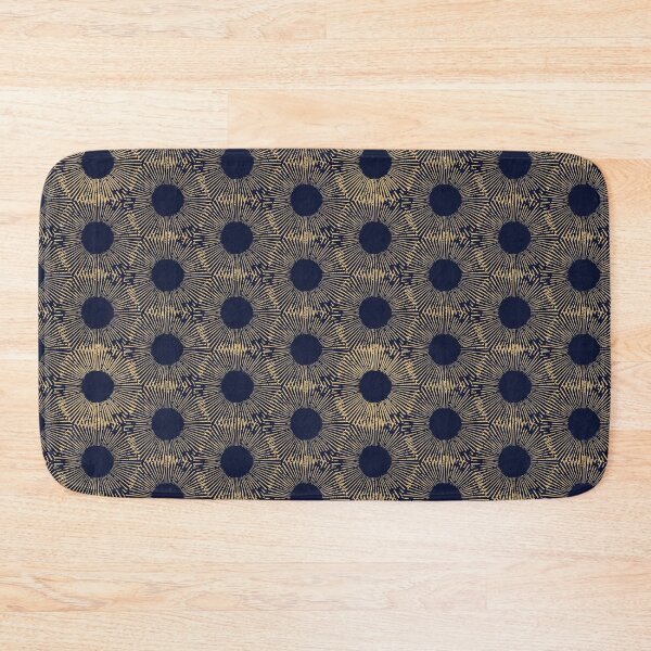 Item preview, Sunflower Mirage Print - Navy & Gold designed and sold by Daniel Bevis Design.