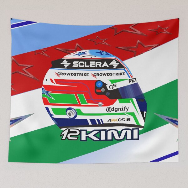 Item preview, Kimi Antonelli F1 2026 Helmet Design designed and sold by Pink Polar F1.