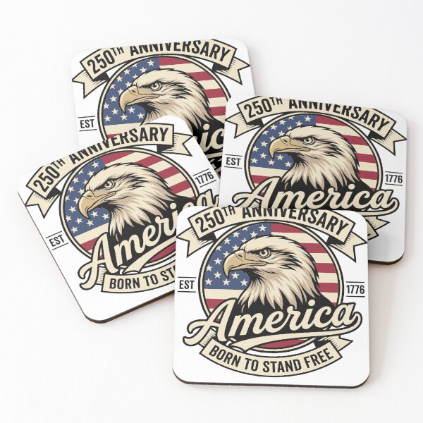 Item preview, America 250th Anniversary Patriotic Bald Eagle designed and sold by KroghDs.