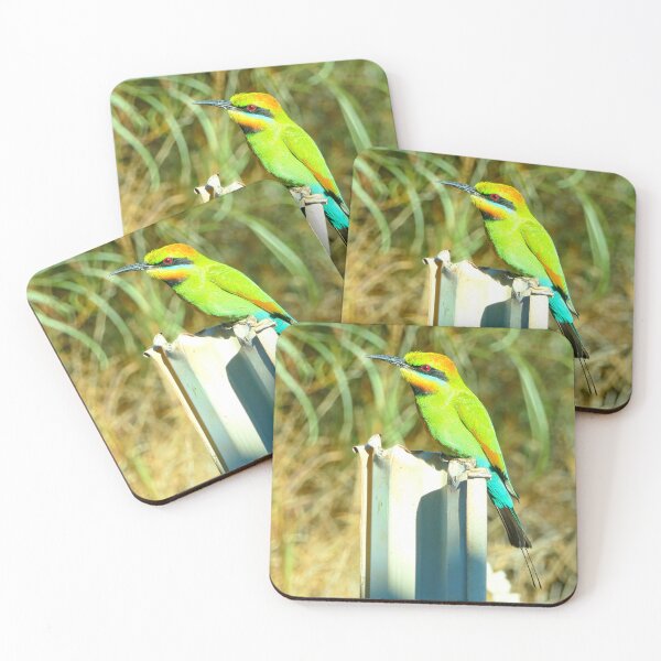 Item preview, The Rainbow Bee Eater a Brightly Colored Australian Bird  designed and sold by jaynerushton.