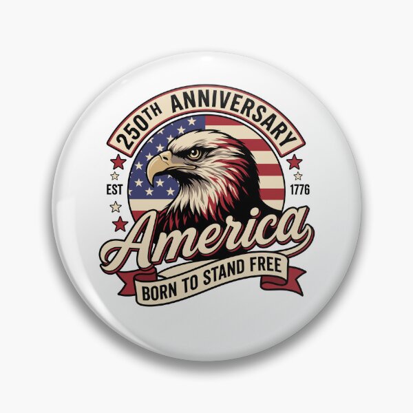 Item preview, America 250th Anniversary Patriotic Bald Eagle designed and sold by KroghDs.