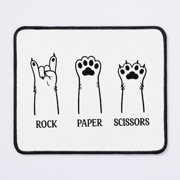Item preview, Cat Paw Rock Paper Scissors Funny Tee designed and sold by Dmo3HarkoArt.