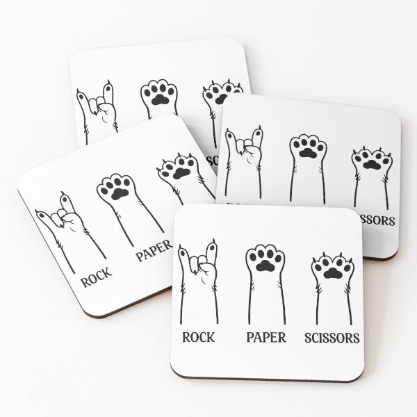 Item preview, Cat Paw Rock Paper Scissors Funny Tee designed and sold by Dmo3HarkoArt.