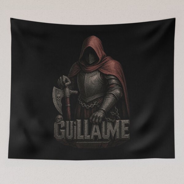 Item preview, Guillaume Executioner Knight Design, Medieval Executioner Shirt, Dark Knight Warrior, Sword and Axe, Gothic Armor, Medieval Europe, Warrior Art designed and sold by Typologystudios.