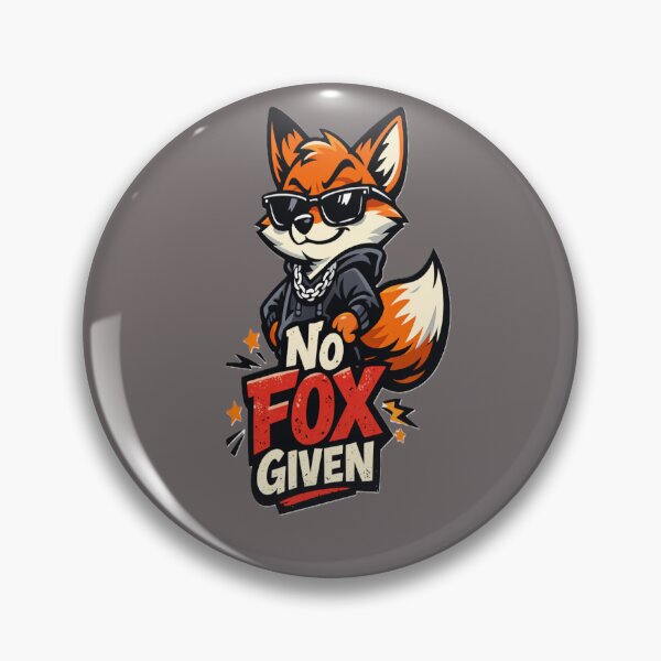 Item preview, No Fox Given Cool Fox Art designed and sold by Naynners Designs.