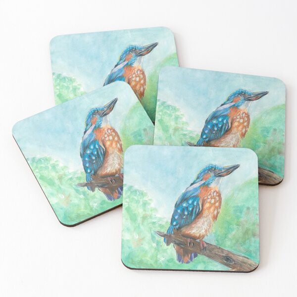 Item preview, Kingfisher on a Branch designed and sold by Tayla-Joan-Art.